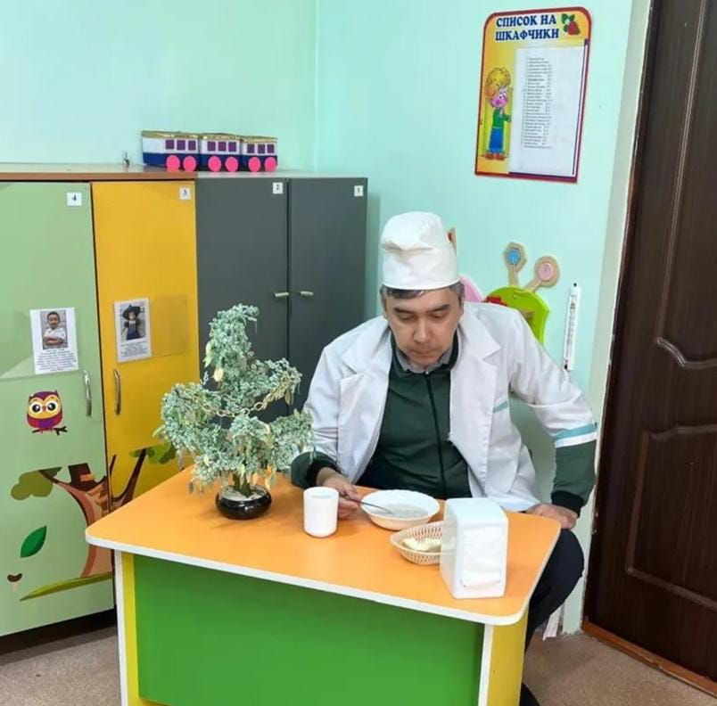 Старшая группа "Лучик" Завтрак